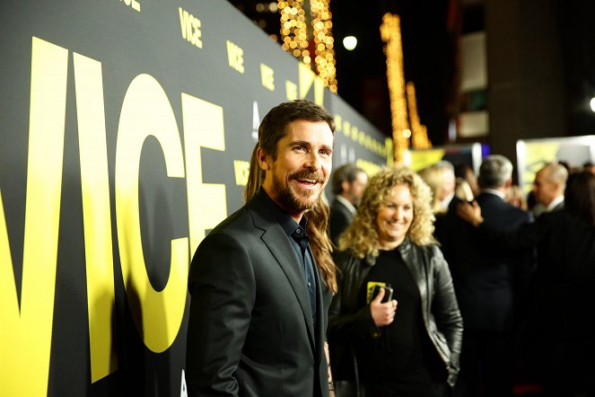 Viceprezident - Z akcií - World Premiere of VICE at the Samuel Goldwyn Theater at the Academy of Motion Picture Arts & Sciences on December 11, 2018 - Christian Bale