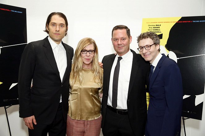 Viceprezident - Z akcií - World Premiere of VICE at the Samuel Goldwyn Theater at the Academy of Motion Picture Arts & Sciences on December 11, 2018 - Jeremy Kleiner, Dede Gardner, Kevin J. Messick, Nicholas Britell