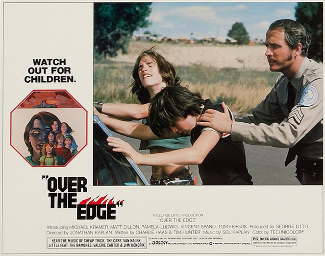 Over the Edge - Lobbykarten - Matt Dillon, Michael Eric Kramer, Harry Northup