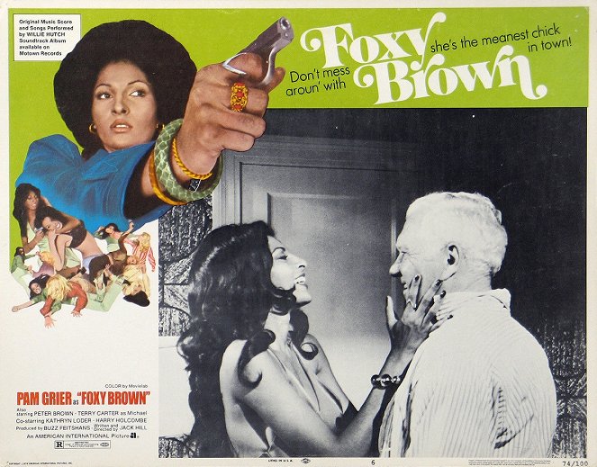 Foxy Brown - Uma Mulher e... Peras! - Cartões lobby