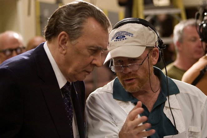 Frost/Nixon - Dreharbeiten - Frank Langella, Ron Howard