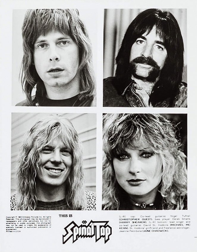 This Is Spinal Tap - Fotocromos - Christopher Guest, Michael McKean, Harry Shearer, June Chadwick