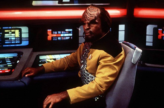 Star Trek: Deep Space Nine - A harcos útja - Forgatási fotók - Michael Dorn