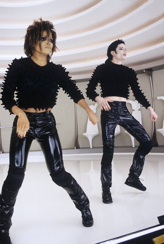 Michael Jackson feat. Janet Jackson: Scream - Van de set - Janet Jackson, Michael Jackson