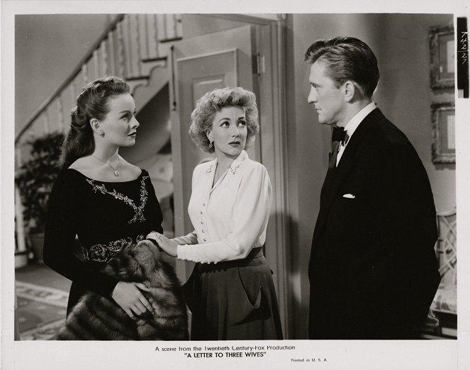A Letter to Three Wives - Lobby karty - Jeanne Crain, Ann Sothern, Kirk Douglas