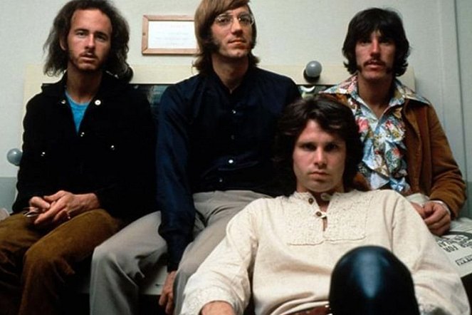 The Doors en concierto. Bowl 68 - De la película - Robby Krieger, Ray Manzarek, Jim Morrison, John Densmore