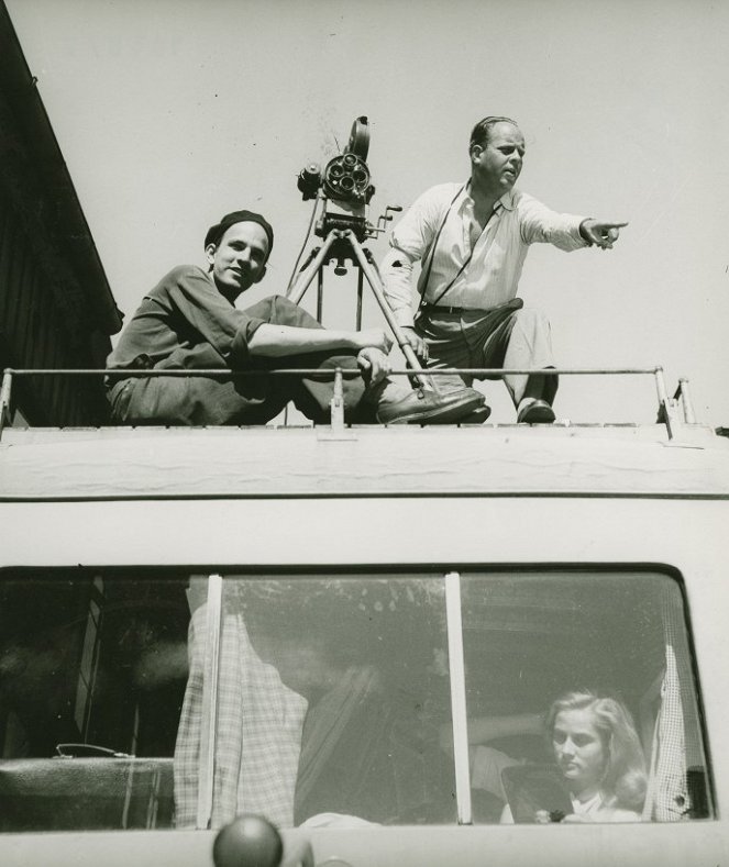 Kris - Van de set - Ingmar Bergman, Gösta Roosling, Inga Landgré