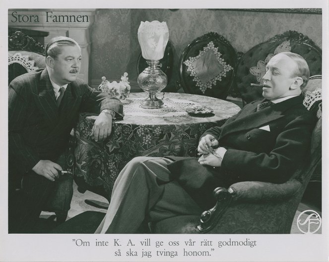 Stora famnen - Lobby Cards - Erik Berglund, Olof Molander