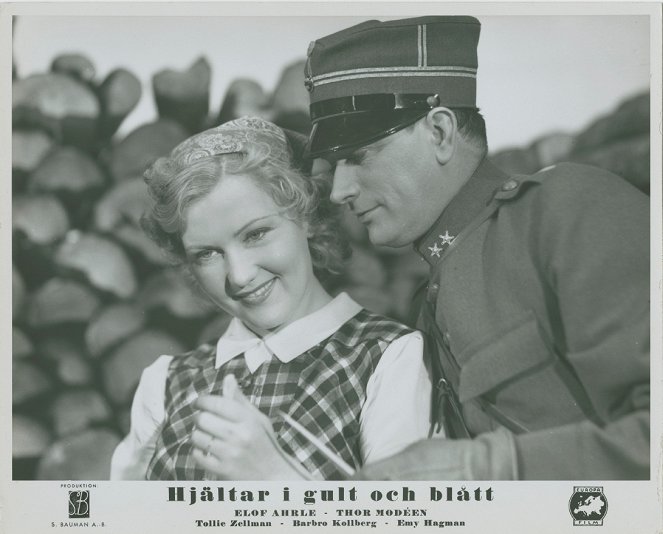 Hjältar i gult och blått - Lobby Cards - Barbro Kollberg, Elof Ahrle