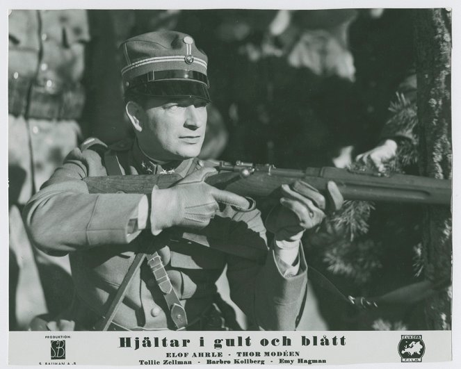 Hjältar i gult och blått - Lobby Cards - Elof Ahrle