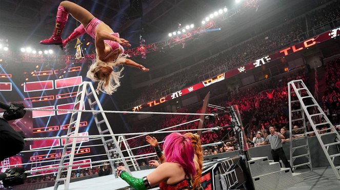 WWE TLC: Tables, Ladders & Chairs - Van film - Ashley Fliehr