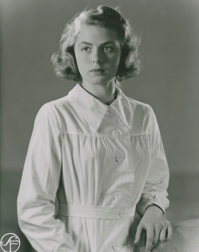 Juninatten - Werbefoto - Ingrid Bergman
