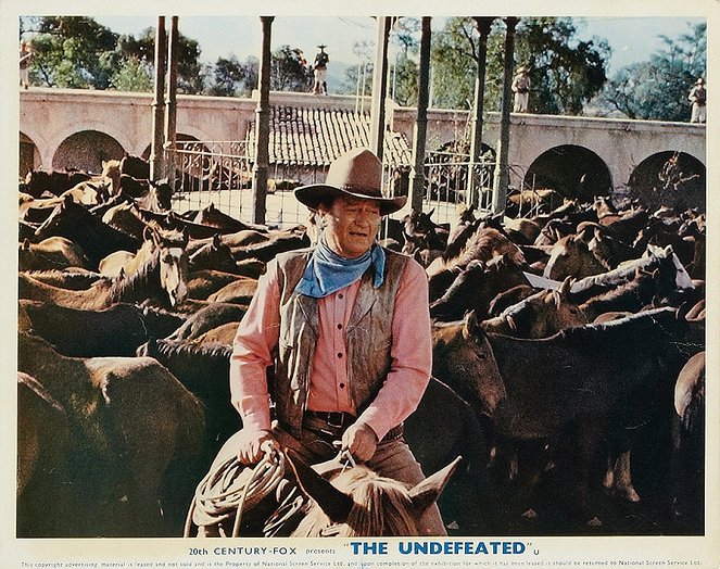 The Undefeated - Lobby Cards