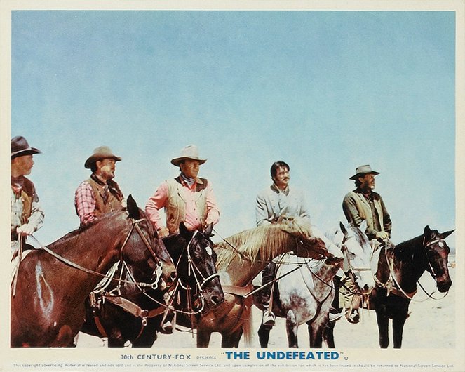 The Undefeated - Lobby Cards