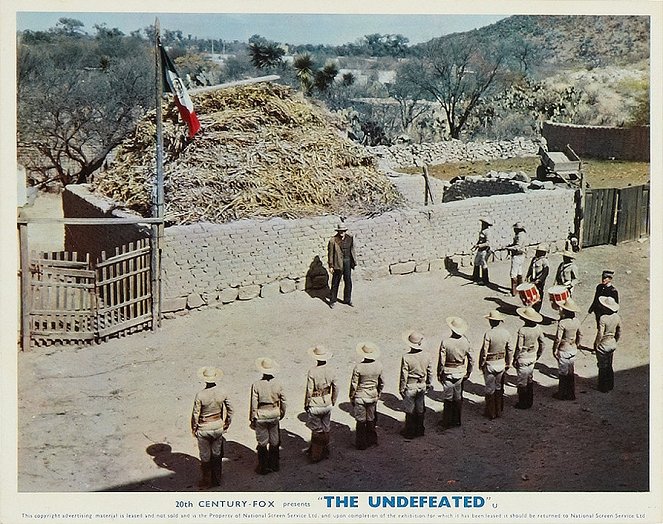 The Undefeated - Lobby Cards