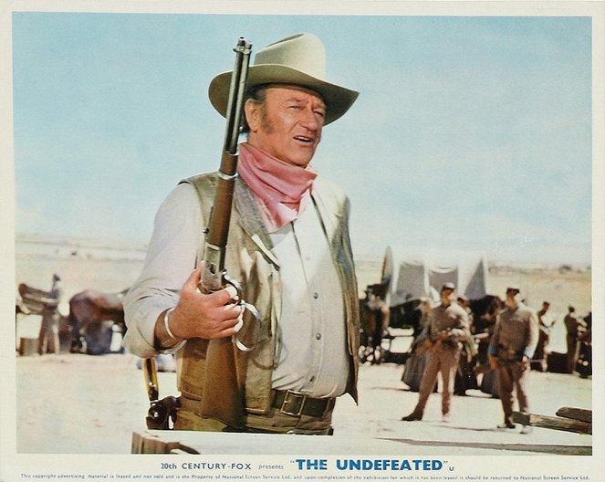 The Undefeated - Lobby Cards