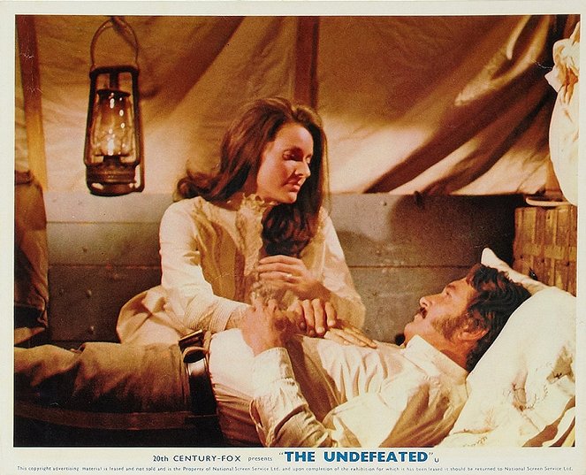 The Undefeated - Lobby Cards