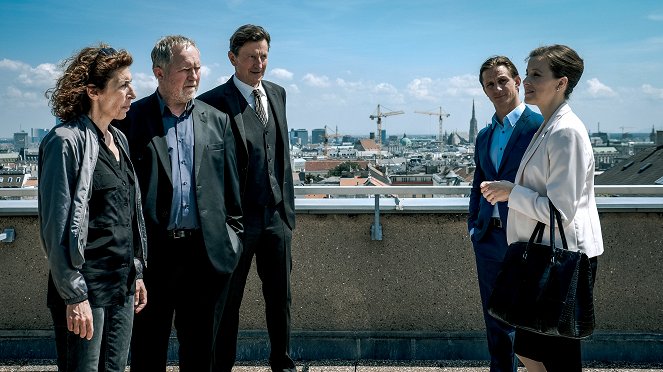 Tatort - Season 50 - Wahre Lügen - Filmfotos - Adele Neuhauser, Harald Krassnitzer, Hubert Kramar, Sebastian Wendelin, Franziska Hackl