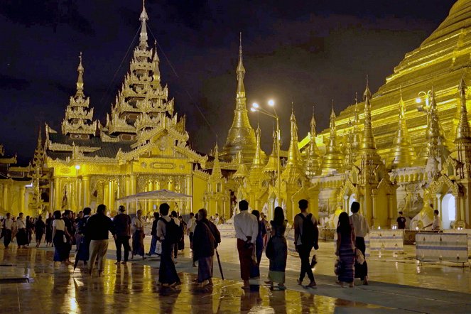 Des monuments et des hommes - Birmanie, la pagode de Shwedagon - De la película