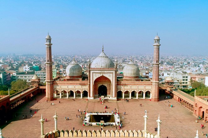 Des monuments et des hommes - Inde, la mosquée Jama Masjid - Do filme