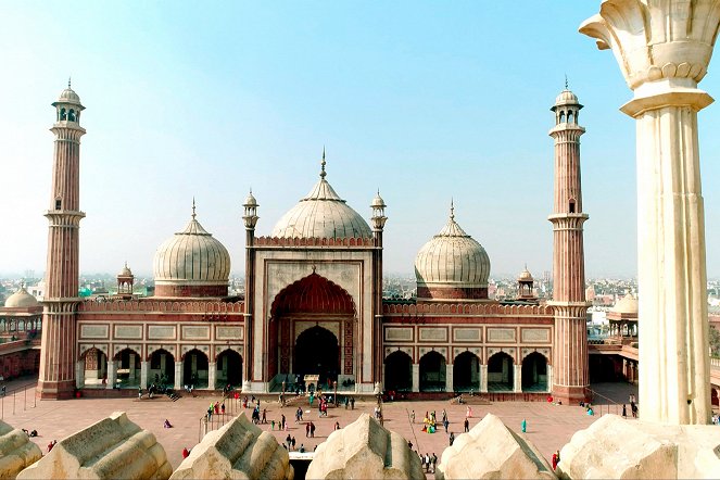 Des monuments et des hommes - Inde, la mosquée Jama Masjid - Van film