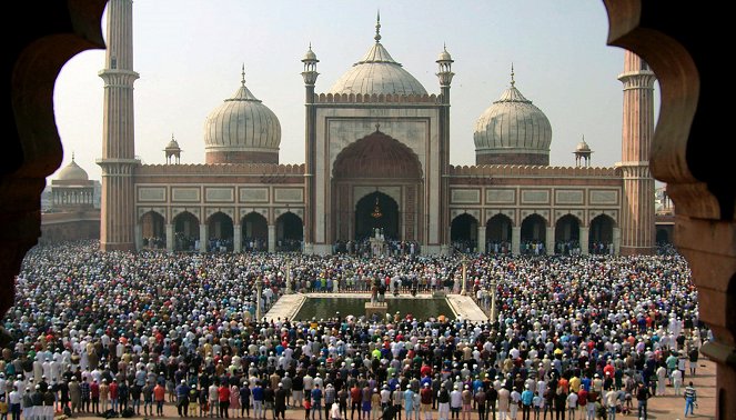 Des monuments et des hommes - Inde, la mosquée Jama Masjid - Do filme