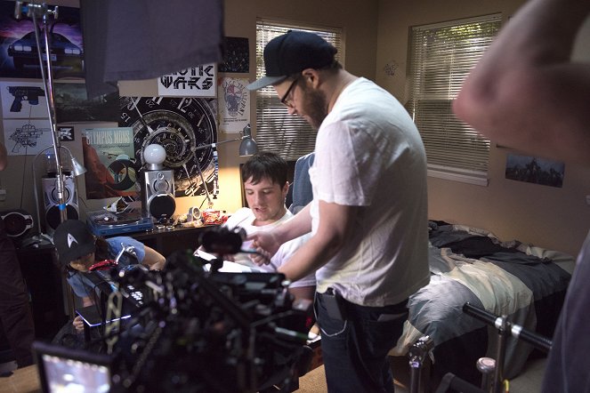Future Man - Pilot - Forgatási fotók - Josh Hutcherson, Seth Rogen