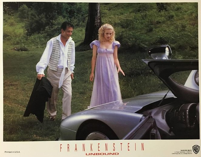 Frankenstein Unbound - Lobbykaarten - John Hurt, Bridget Fonda