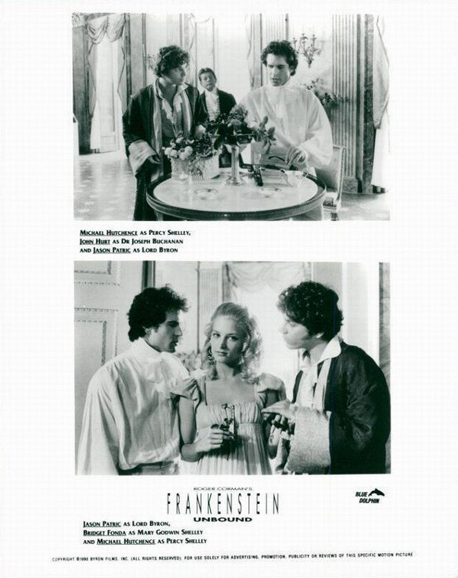 Frankenstein Unbound - Lobby Cards - Michael Hutchence, John Hurt, Jason Patric, Bridget Fonda