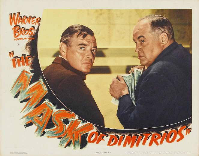 The Mask of Dimitrios - Lobby karty - Peter Lorre, Sydney Greenstreet