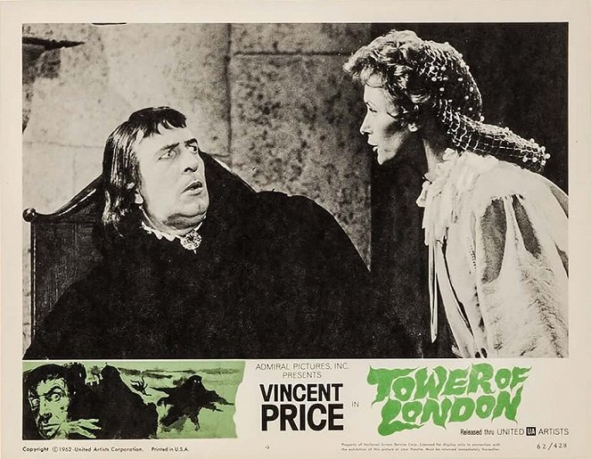 Tower of London - Lobby Cards - Vincent Price, Joan Freeman