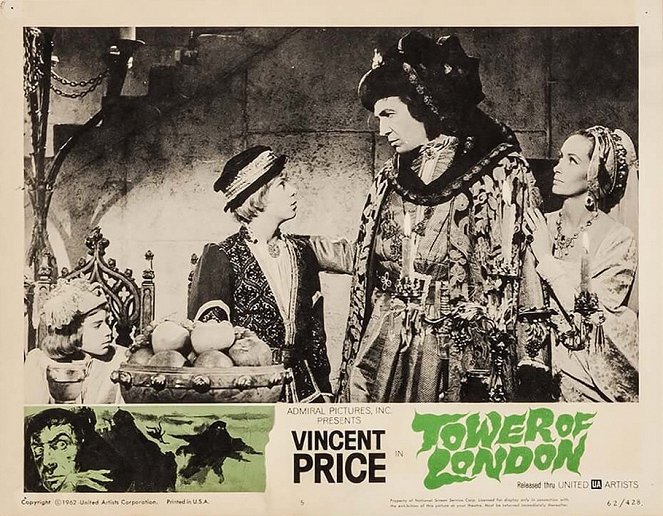 Der Massenmörder von London - Lobbykarten - Vincent Price