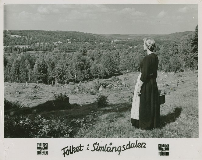 Folket i Simlångsdalen - Fotocromos