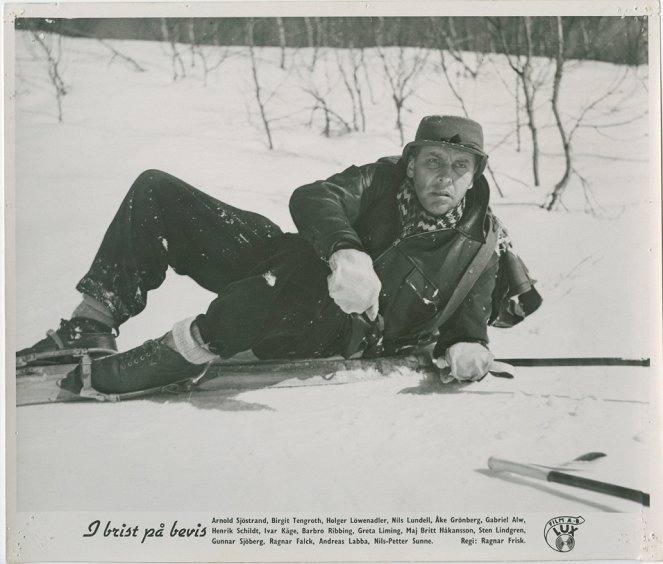 I brist på bevis - Lobby Cards