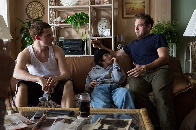 Mid90s - Dreharbeiten - Lucas Hedges, Sunny Suljic, Jonah Hill