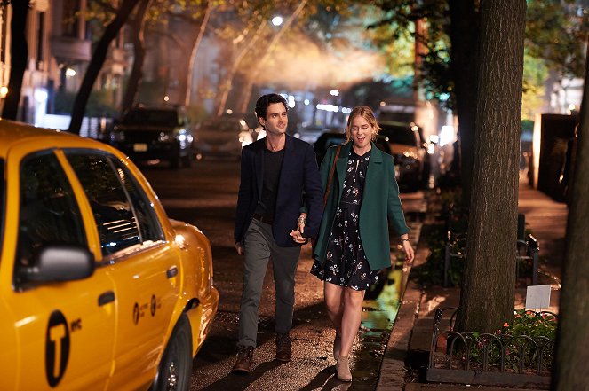 Te - Season 1 - New York utolsó kedves embere - Filmfotók - Penn Badgley, Elizabeth Lail