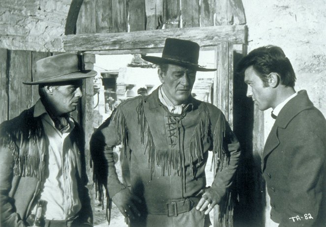 Alamo - Filmfotók - Richard Widmark, John Wayne, Laurence Harvey