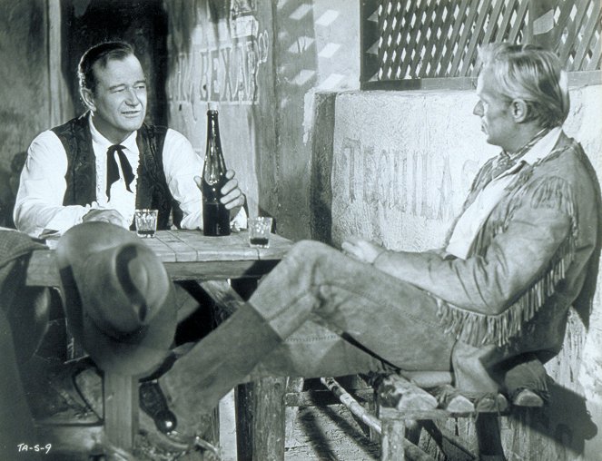Álamo - Do filme - John Wayne, Richard Widmark