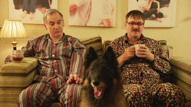 Páteční večeře - Série 5 - Lord Luck - Z filmu - Paul Ritter, Mark Heap