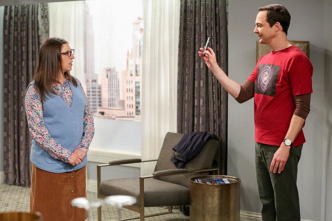 The Big Bang Theory - Season 12 - Der unzufällige Zufallssex - Filmfotos - Mayim Bialik, Jim Parsons