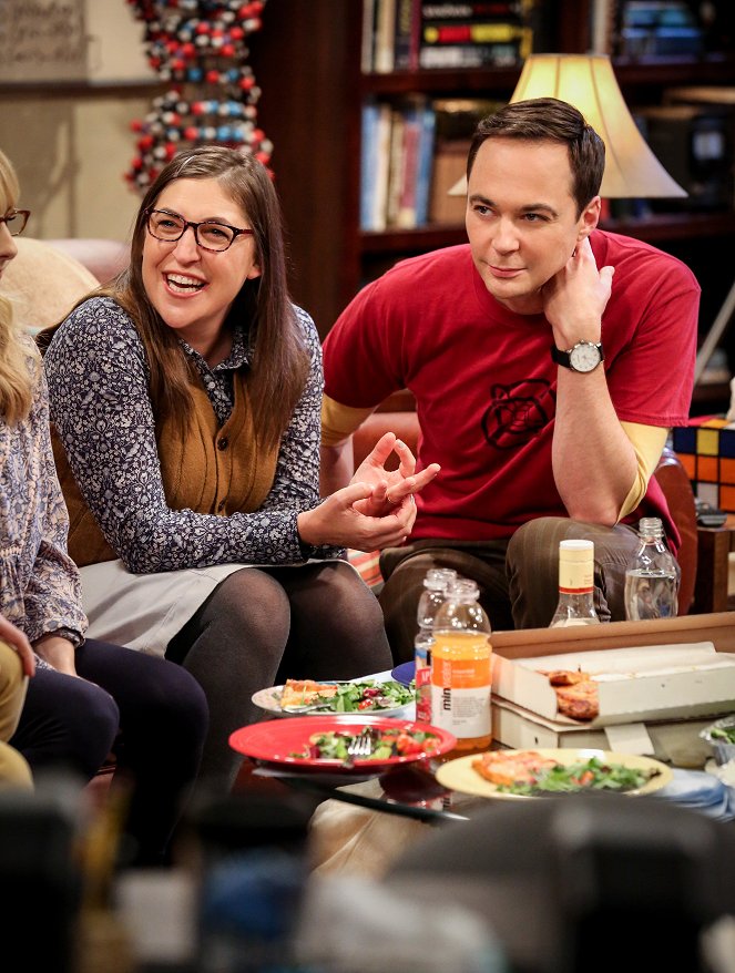 The Big Bang Theory - Season 12 - The Wedding Gift Wormhole - Do filme - Mayim Bialik, Jim Parsons