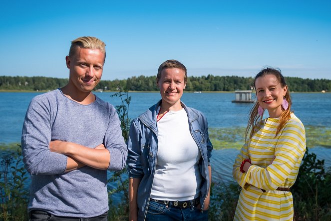 Egenland - Season 2 - Avoimia taloja ja norsuja - Werbefoto - Nicke Aldén, Hannamari Hoikkala