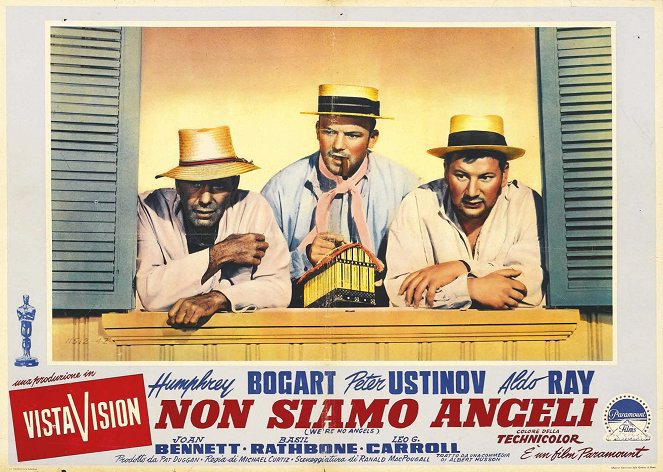 Nejsme žádní andělé - Fotosky - Humphrey Bogart, Aldo Ray, Peter Ustinov