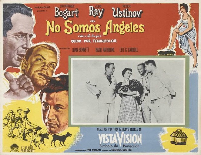 Nejsme žádní andělé - Fotosky - Humphrey Bogart, Joan Bennett, Aldo Ray, Peter Ustinov