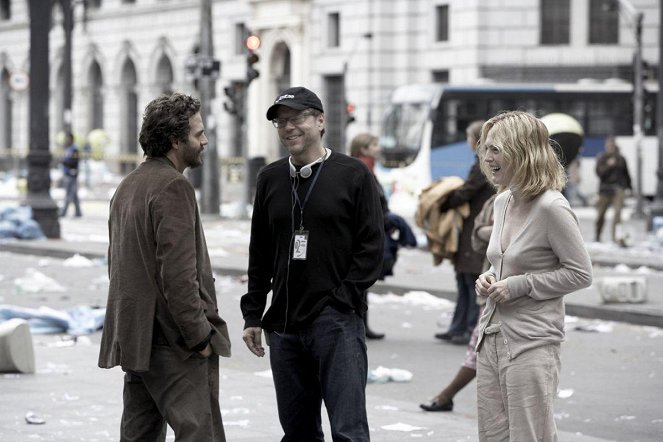 Die Stadt der Blinden - Dreharbeiten - Mark Ruffalo, Fernando Meirelles, Julianne Moore