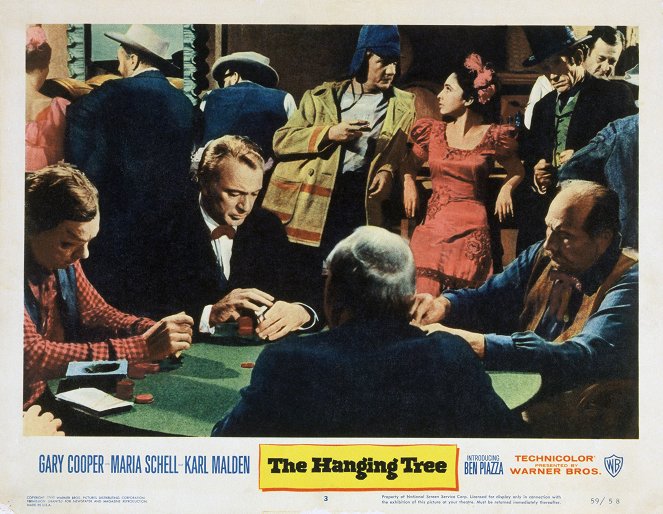 The Hanging Tree - Cartões lobby - Gary Cooper, Karl Malden