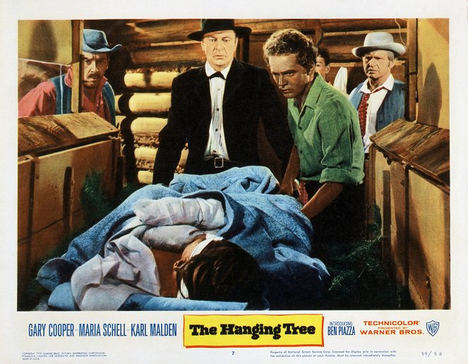 The Hanging Tree - Lobby Cards - Gary Cooper, Ben Piazza