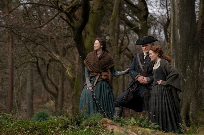 Outlander - Die Highland-Saga - Season 4 - Filmfotos - Caitríona Balfe, Sam Heughan, Sophie Skelton