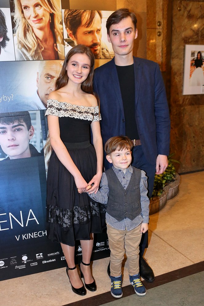 Cena za štěstí - Veranstaltungen - Slavnostní premiéra filmu Cena za štěstí v kině Lucerna, Praha 8. ledna 2018 - Olga Wdowiaková, František Trojan