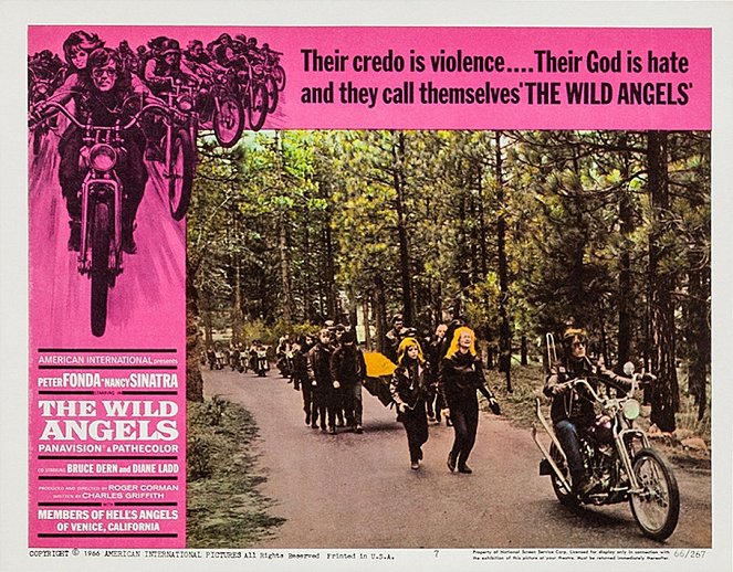 The Wild Angels - Lobbykaarten